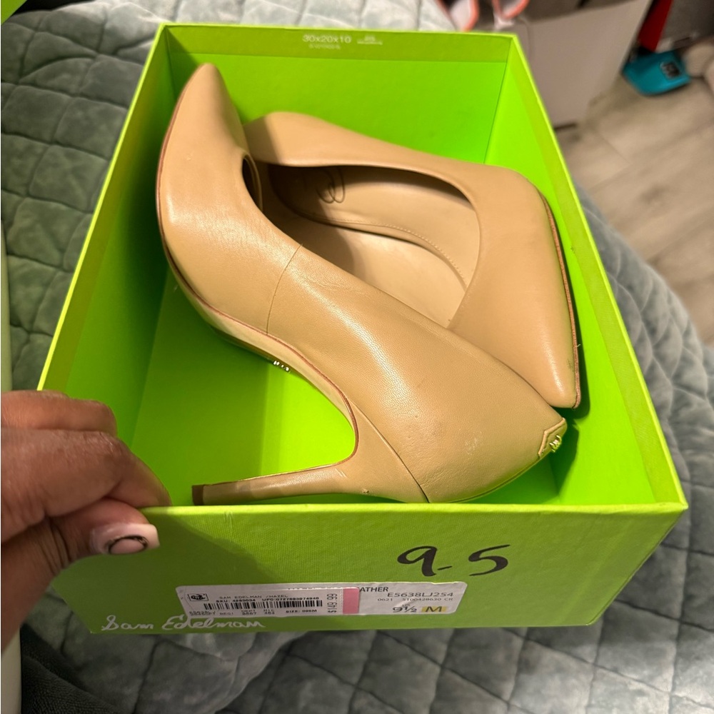 Sam Edelman Beige Heels